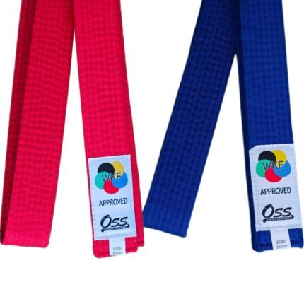 Cinturón de competencia logo WKF
